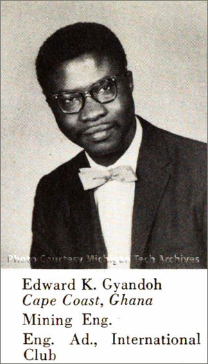Senior picture of Edward K. Gyandoh