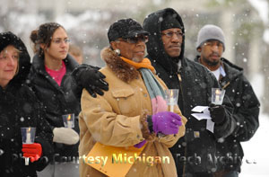 Participants in the 2009 Martin Luther King Day Events